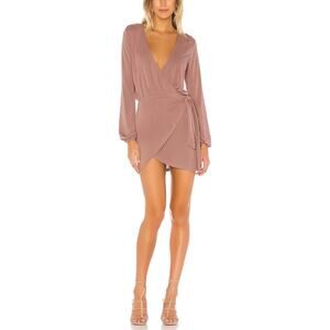 Lovers And Friends Draped Pink Emmy Dress Size S